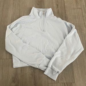 Garage cropped crewneck